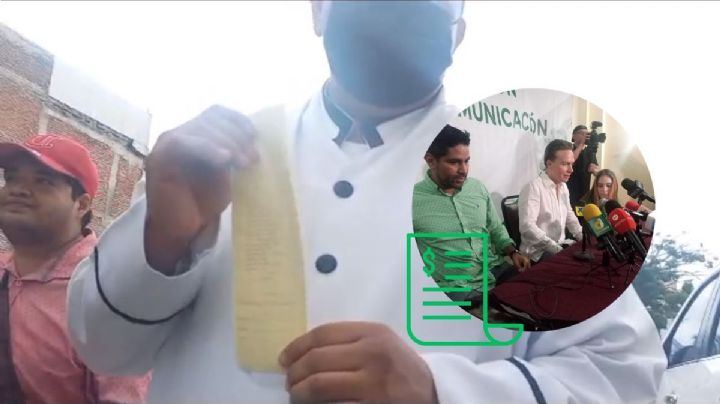 Equipo de Manuel Velasco se va sin pagar y deja a mesero con cuenta en Veracruz