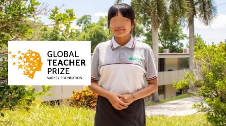 Estudiante de prepa de Papantla gana "Premio Nobel de la Educación"