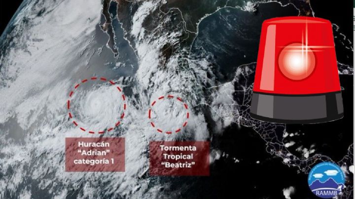 Tormenta Beatriz: ¿Qué estados va a afectar y cuándo se convierte en HURACÁN?