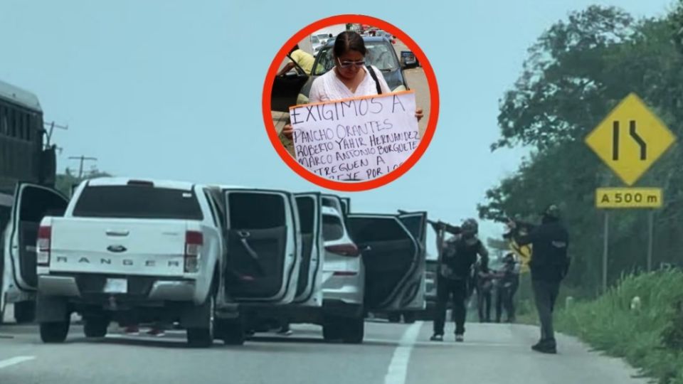 Este jueves, familiares de los secuestrados bloquearon el tramo carretero Tuxtla Gutiérrez-Chiapa de Corzo para presionar a las autoridades y que logren liberar a los 16 trabajadores de la secretaría de Seguridad