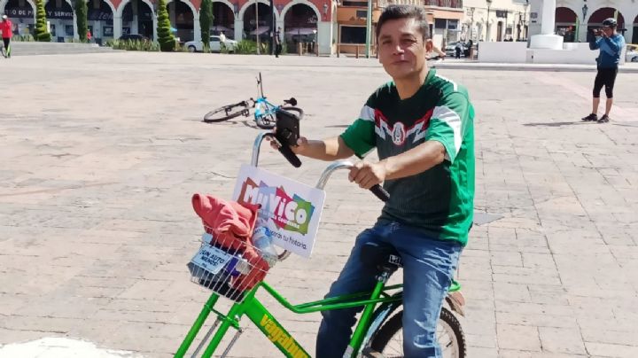 Vagabundo, una bici clásica que rodó en el Día Mundial de la Bicicleta