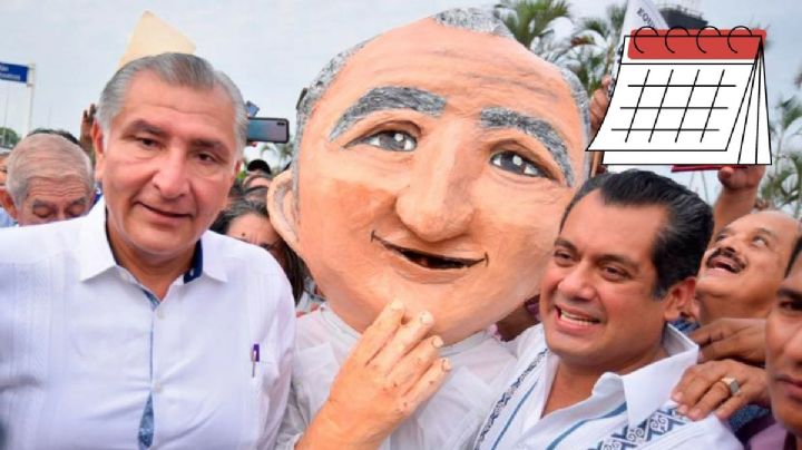 Gira de Adán Augusto López en Veracruz; esta es su agenda desde el 5 de julio