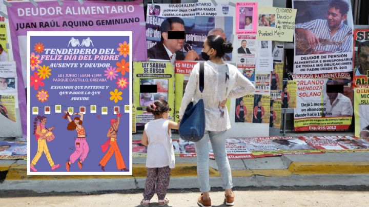 En Día del Padre colgarán tendedero de deudores alimentarios en Orizaba
