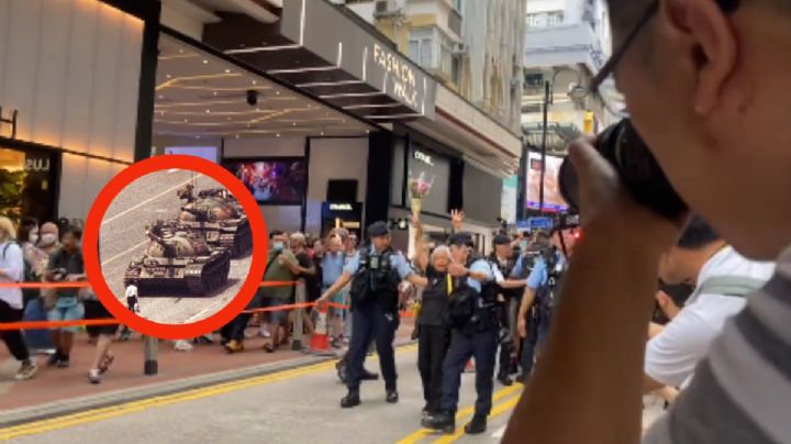 Policía de Hong Kong arresta a ciudadanos que honraban a víctimas de masacre de Tiananmen