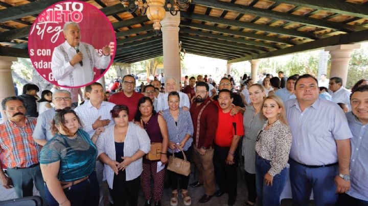 Morenistas de Comonfort apoyan a Ernesto Prieto