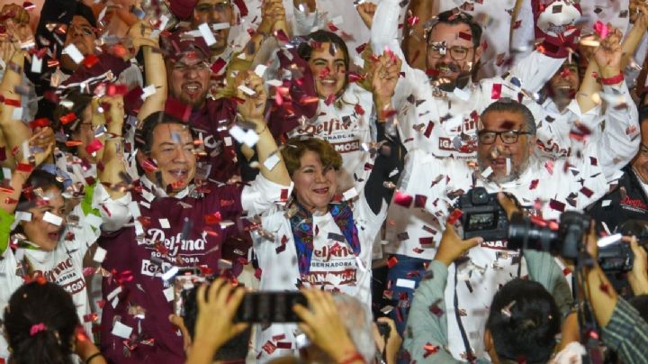 Delfina Gómez, virtual gobernadora; sepulta 94 años del PRI en el poder