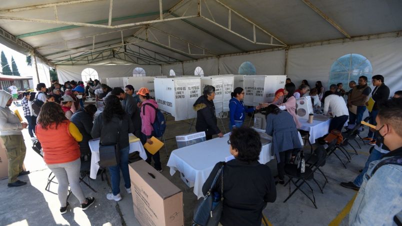 Antes de las 8 de la mañana arrancó la instalación de casillas en el Valle de Toluca para la elección a gobernadora del Estado de México.