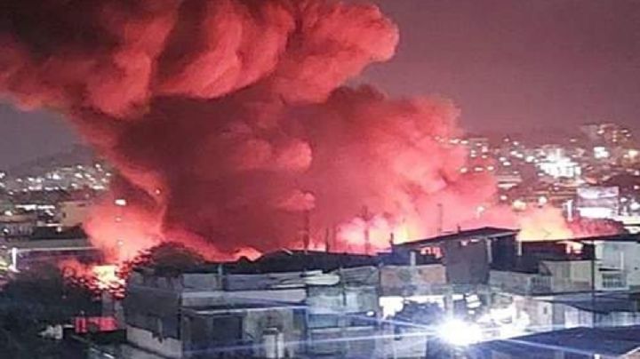 VIDEO | Incendio consume mercado central de Acapulco; ¿fue por cobro de piso?