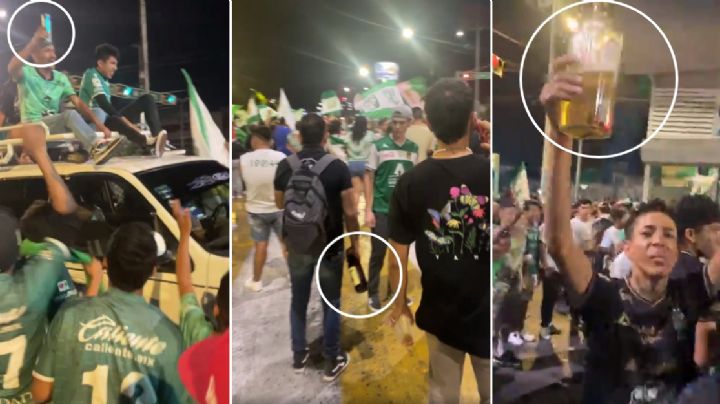 Permiso para beber; panzasverdes festejan a la “Gullit” Peña