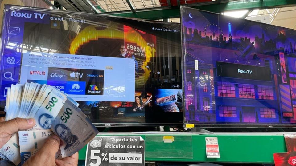 Hay pantallas con descuentos de hasta más de 3,000 pesos en la Hot Sale 2023 en algunas tiendas.