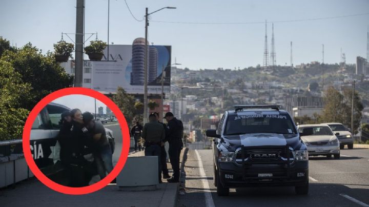 Policía es golpeada a puño cerrado por sujeto ebrio; ya fue detenido