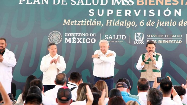 Médicos cubanos atenderán en el Hospital de Metztitlán inaugurado por AMLO