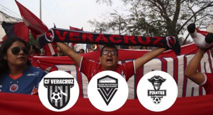 Estos son los 3 logotipos que podría usar el nuevo equipo de fútbol de Veracruz