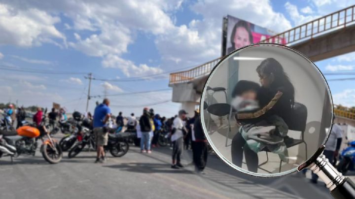 Aparece mujer por quien ayer bloquearon la México-Pachuca; esto pasó