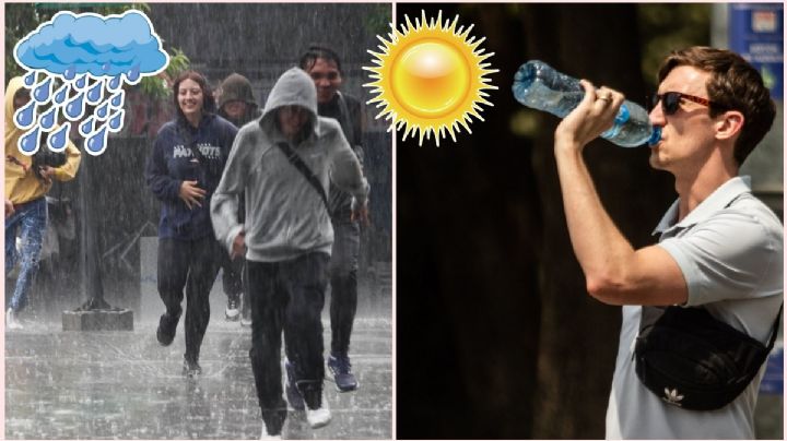 ¿Se acaba el calor?; pronostican fuertes lluvias en estos estados