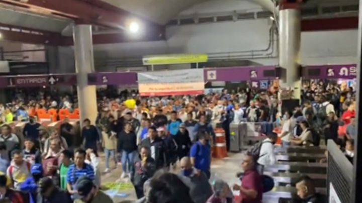 VIDEOS: Falla en Línea A del Metro, caos entre usuarios y habilitan servicio de RTP