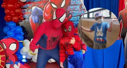 Julio lucha contra cáncer infantil, soñaba con fiesta de Spiderman