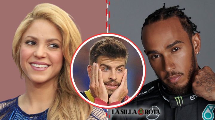 Así reacciona Piqué al enterarse del supuesto ROMANCE de Shakira y Lewis Hamilton