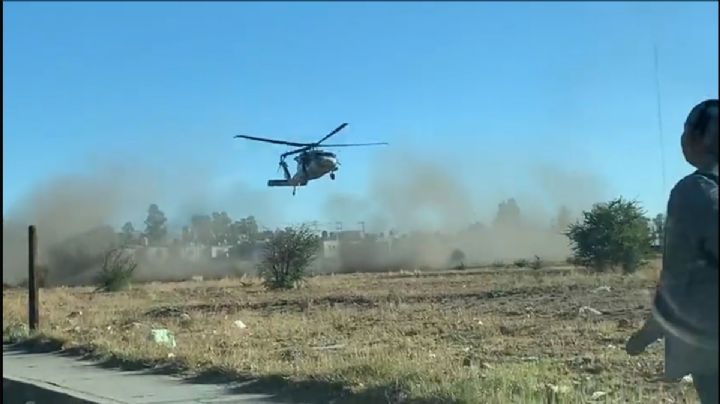 VIDEOS | Así fue el operativo aéreo de la Sedena en Durango