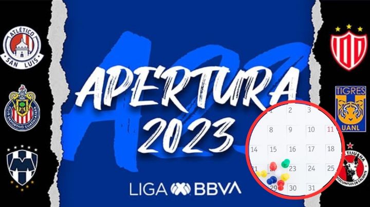 LIGA BBVA MX calendario oficial del Torneo Apertura 2023; fechas clave y clásicos a seguir