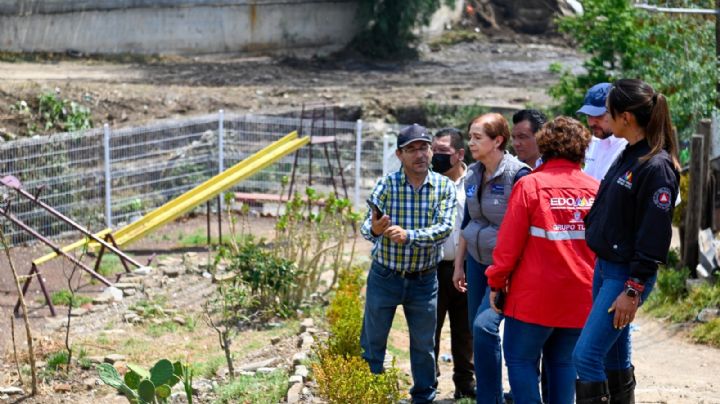Desbordamientos dañan 108 casas en Naucalpan; hay 1.5 millones de pesos para ayudar a afectados