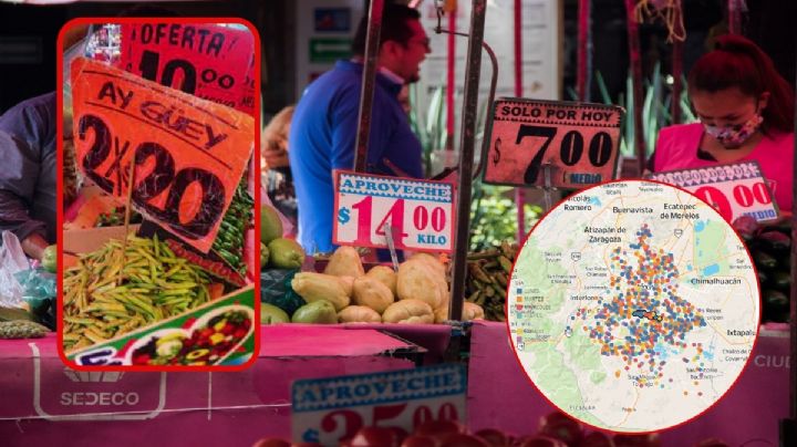 Mapa de tianguis de la CDMX: Así puedes localizar el más cercano