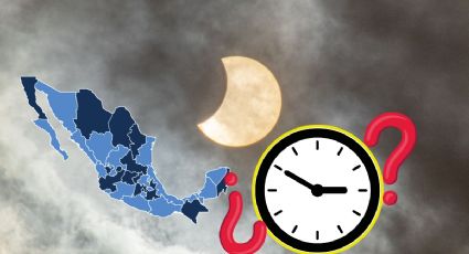 ECLIPSE SOLAR: ¿A qué hora se oscurecerá México?