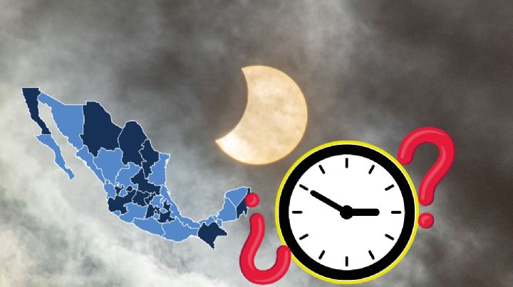 ECLIPSE SOLAR: ¿A qué hora se oscurecerá México?