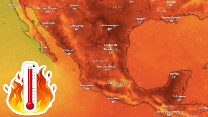 ¡Será un infierno!: Pronostican temperaturas superiores a 35 °C en 30 estados