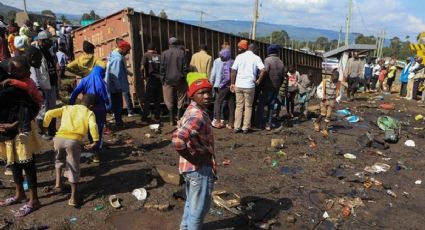 Camión atropella y mata a 52 personas en Kenia, hay más heridos