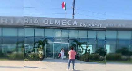 Xochitl Gálvez visita refinería de Dos Bocas y "comprueba" que no procesa ni produce gasolina