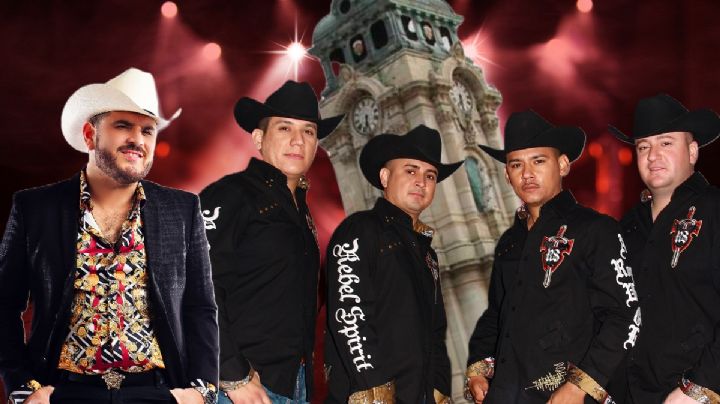 ¡Pura música norteña! En Pachuca, Alfredo Ríos "El Komander" y Los Buitres de Culiacán