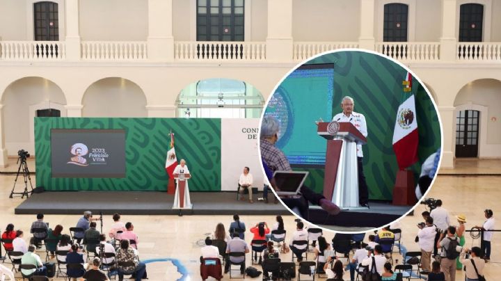 Veracruz, estado que más veces ha sido sede de la mañanera de AMLO