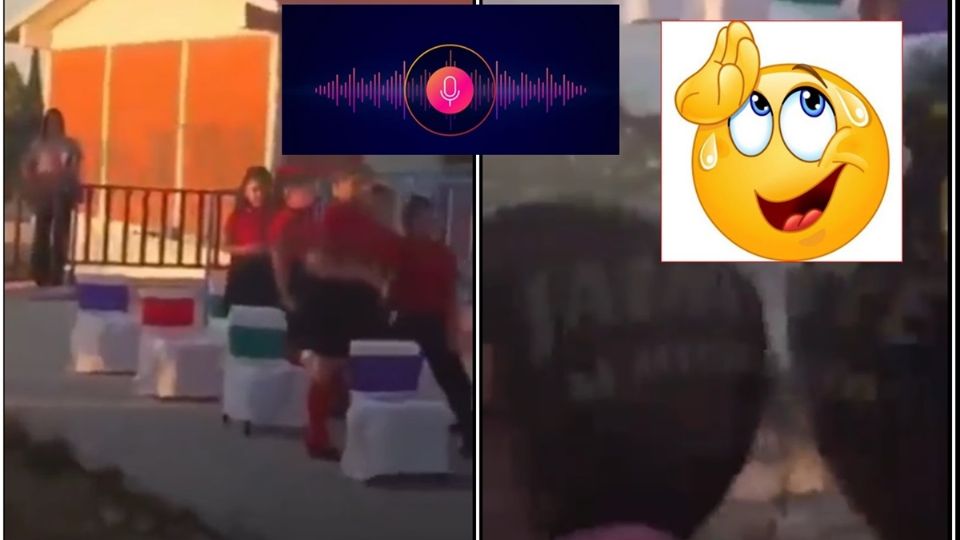 VIDEO: Maestra de Kinder pone AUDIO ÍNTIMO durante la graduación