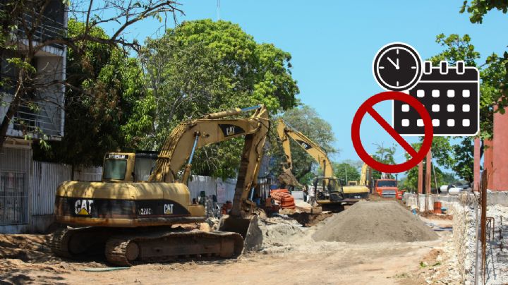 Estas calles de Orizaba permanecerán cerradas por 2 meses por obras