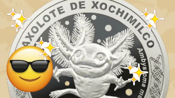 Esta es la nueva moneda del ajolote, sus características y precio