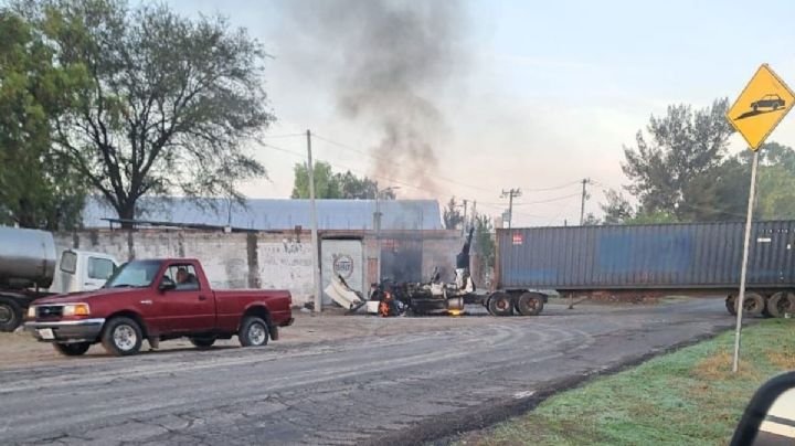 Cártel de Sinaloa vs. CJNG: reportan narcobloqueos en los Altos de Jalisco