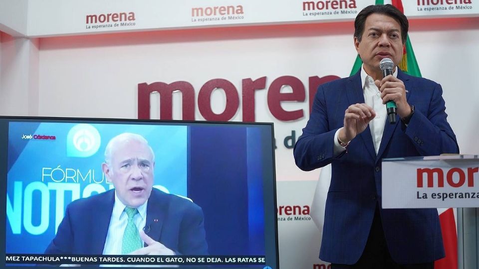 Mario Delgado, líder de Morena