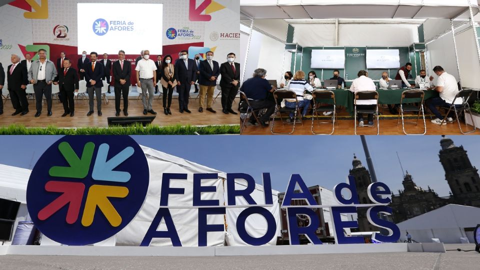 La Feria de AFORES estará instalada unos días sobre la plancha del Zócalo capitalino