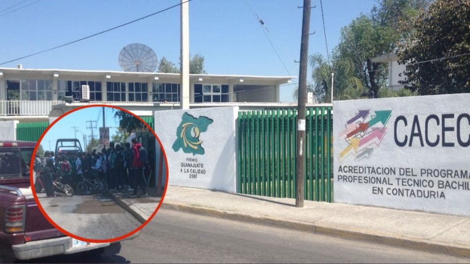 El accidente causó conmoción en la comunidad educativa del plantel Conalep; las clases fueron suspendidas este martes.