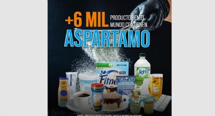 Aspartamo, presente en más de 6 mil consumibles, no es tan sano