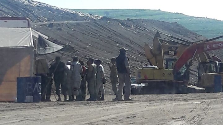 Realizan última búsqueda de trabajador atrapado en basurero de Naucalpan