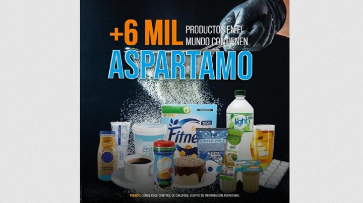 Aspartamo, presente en más de 6 mil consumibles, no es tan sano