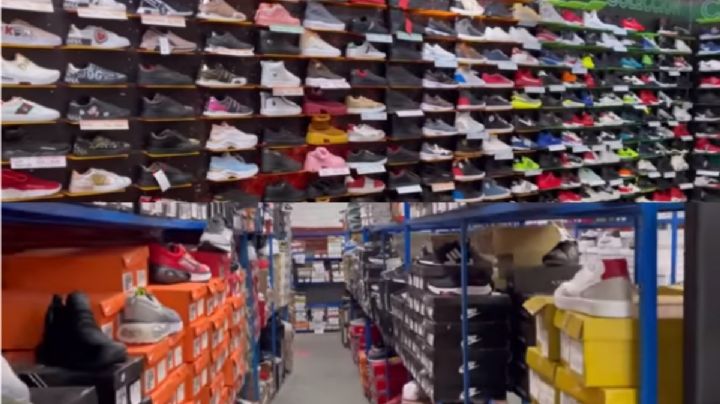 VIDEO: Esta es la bodega SECRETA de Guanajuato donde puedes comprar tenis por menos de 200 pesos
