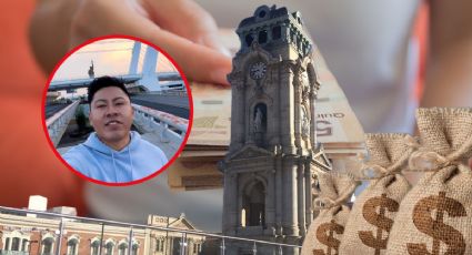 Tiktoker millonario regala 20,000 pesos en calles de Pachuca