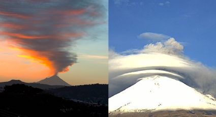 Popocatéptl vuelve a gruñir y aparecen nubes lenticulares: ¿Eso significa peligro?