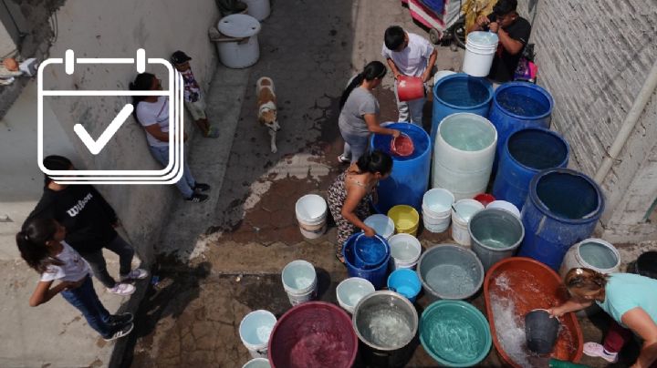 ¿Cuáles son las 99 colonias de Xalapa que tendrán agua este jueves 13 de julio?