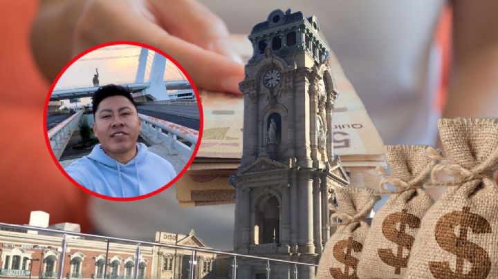 Tiktoker millonario regala 20,000 pesos en calles de Pachuca