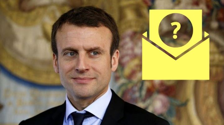 De terror, envían carta con pedazo de dedo a Emmanuel Macron