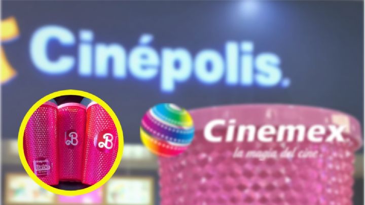 Cinépolis vs Cinemex: ¿Qué vaso coleccionable de Barbie le conviene más a tu bolsillo?